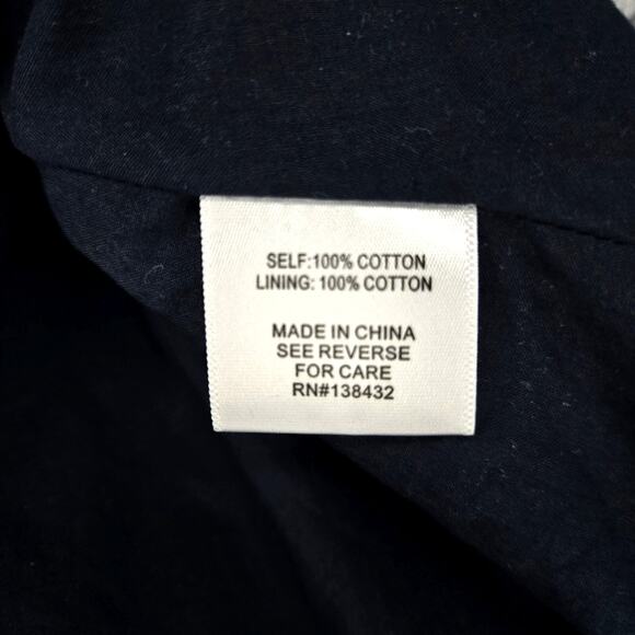 ModCloth Dress Womens XL Geometric Cotton Back Zip Fit n Flare Belted Lined - Picture 13 of 13